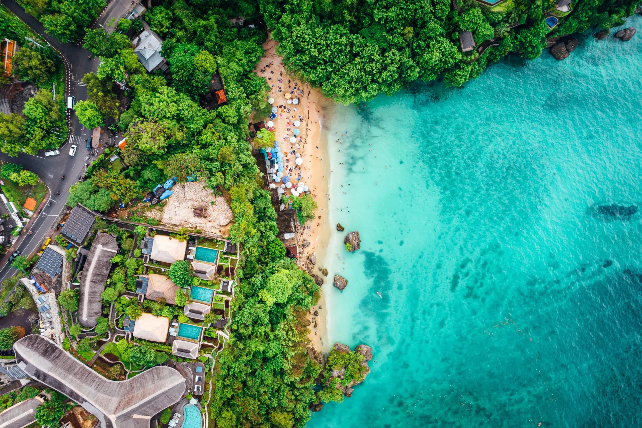 Luxury coastal resort in the Laguna area of Phuket